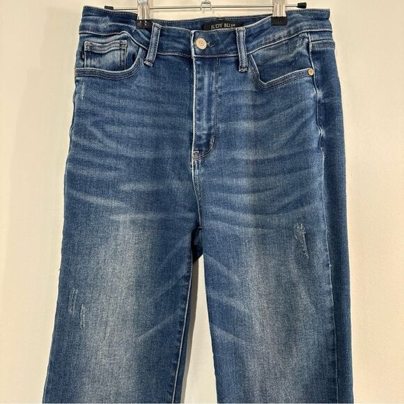 Judy Blue High Waist Blue Jeans Dad Jean Size 7/28  Style 88531 - Picture 3 of 13